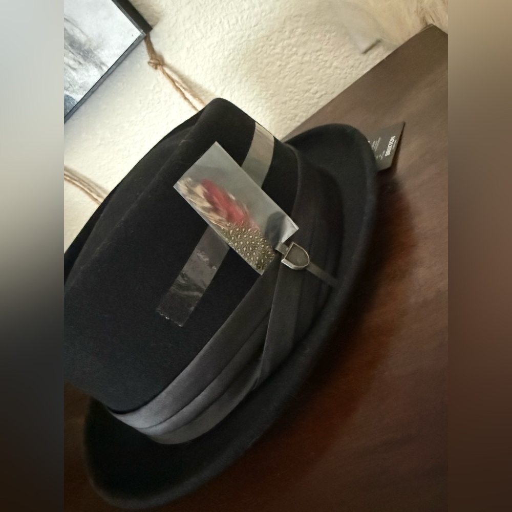 Brixton Hat with Feather Accent